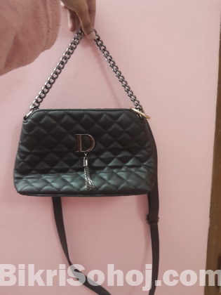 Black crossbody bag